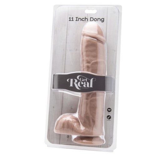 Dildo na przyssawce duży realistyczny penis 28cm